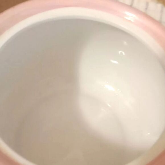 Vintage Ceramic Pink Floral And Leaf Teapot - Picture 4 of 6